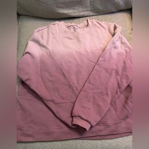 Madewell dip dye sweatshirt